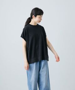 かぐれ / かぐれ ニット・セーター | リネンフレンチスリーブニット