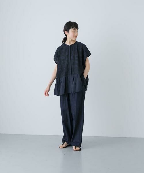 かぐれ / かぐれ シャツ・ブラウス | フロント刺繍フレンチブラウス | 詳細5