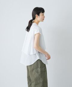 かぐれ / かぐれ シャツ・ブラウス | ワイドギャザーダブルブラウス
