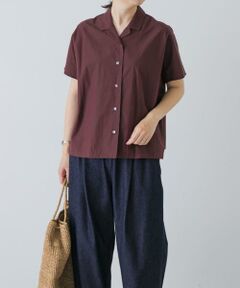 かぐれ / かぐれ シャツ・ブラウス | コットンフレンチスリーブシャツ