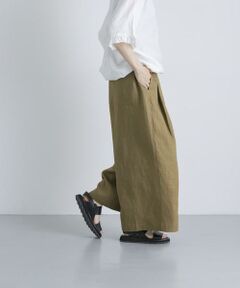 かぐれ / かぐれ その他パンツ | カラーリネンクロップドパンツ