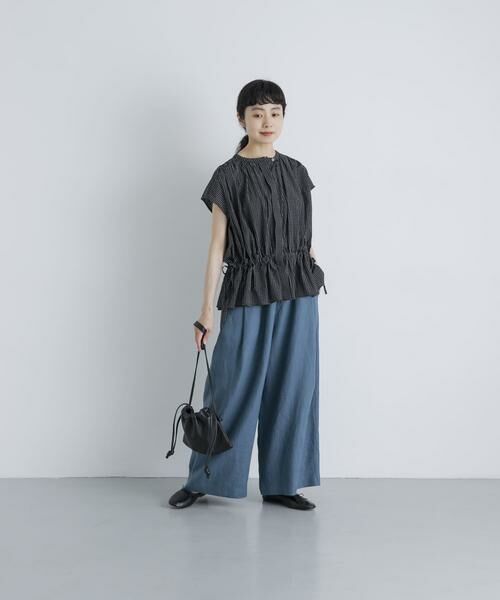 かぐれ / かぐれ その他パンツ | カラーリネンクロップドパンツ | 詳細20