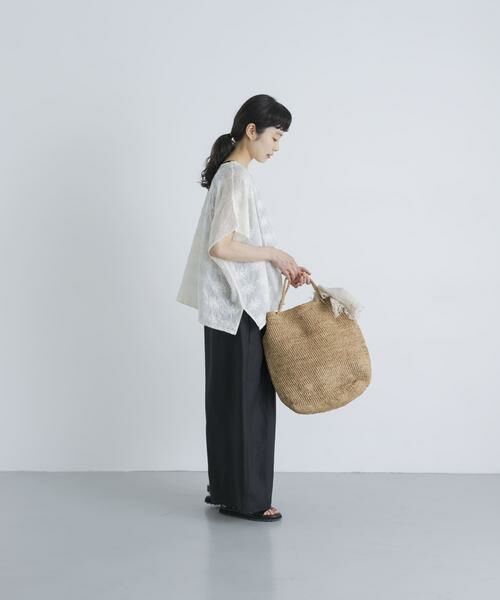かぐれ / かぐれ その他パンツ | カラーリネンクロップドパンツ | 詳細30
