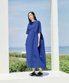 かぐれ / かぐれ ワンピース | コットンシルクサイドギャザーワンピース