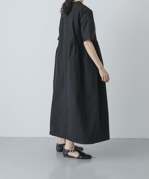かぐれ / かぐれ ワンピース | コットンシルクサイドギャザーワンピース | 詳細23