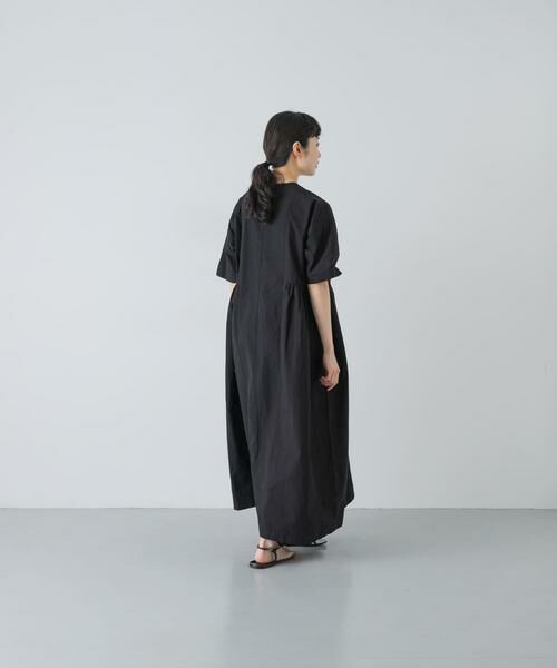 かぐれ / かぐれ ワンピース | コットンシルクサイドギャザーワンピース | 詳細19