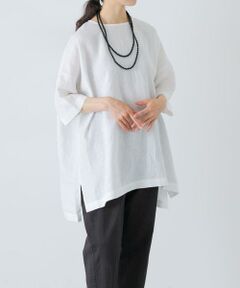 かぐれ / かぐれ シャツ・ブラウス | リネンワイドプルオーバーシャツ