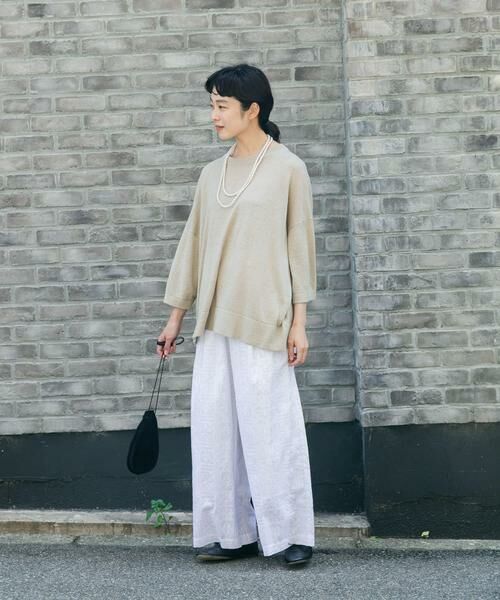 かぐれ / かぐれ その他パンツ | コットンクロス刺しゅうワイドパンツ | 詳細18