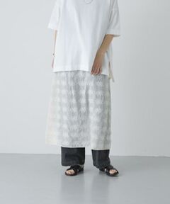 かぐれ / かぐれ スカート | コットンガーゼ刺繍スカート