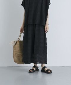 かぐれ / かぐれ スカート | コットンガーゼ刺繍スカート