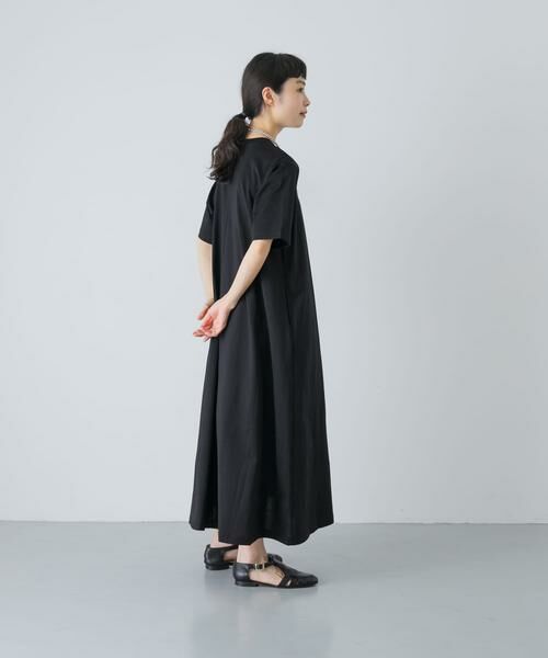 かぐれ / かぐれ ワンピース | 『2サイズ展開』コットンAラインカットワンピース | 詳細1