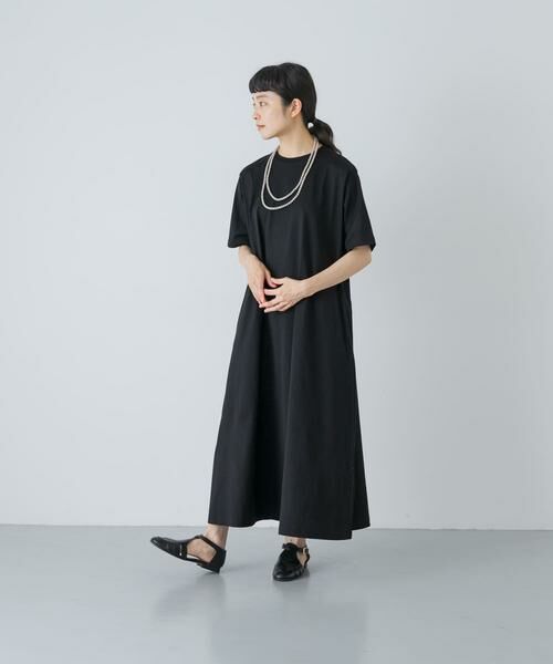 かぐれ / かぐれ ワンピース | 『2サイズ展開』コットンAラインカットワンピース | 詳細3