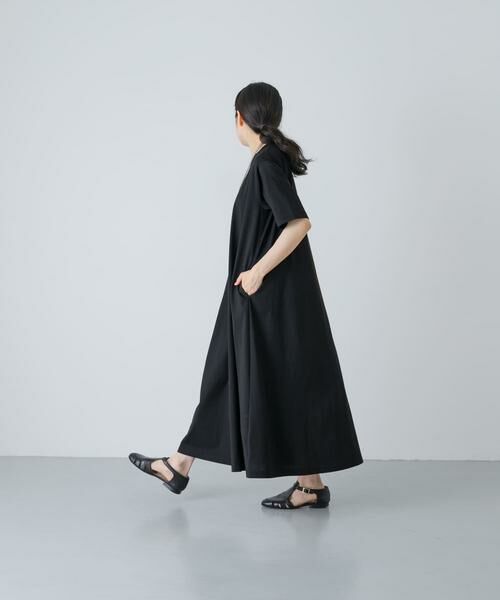 かぐれ / かぐれ ワンピース | 『2サイズ展開』コットンAラインカットワンピース | 詳細5
