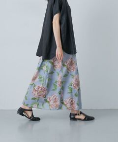 リバティプリントスカート