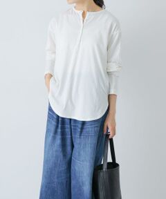 かぐれ / かぐれ Tシャツ | ヘンリーネックコットンカットソー