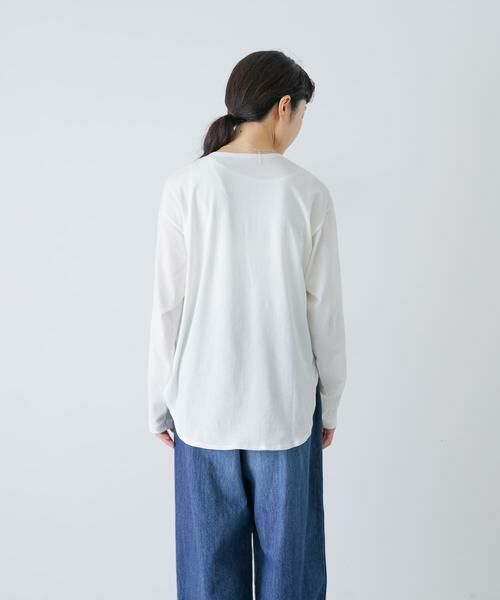 かぐれ / かぐれ Tシャツ | ヘンリーネックコットンカットソー | 詳細10