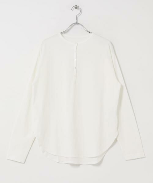 かぐれ / かぐれ Tシャツ | ヘンリーネックコットンカットソー | 詳細14