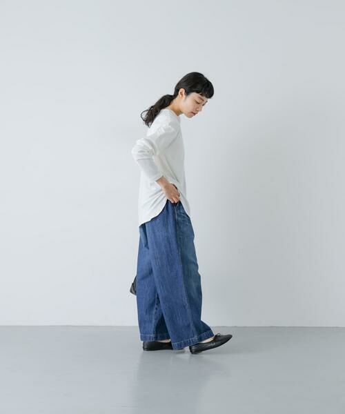かぐれ / かぐれ Tシャツ | ヘンリーネックコットンカットソー | 詳細7