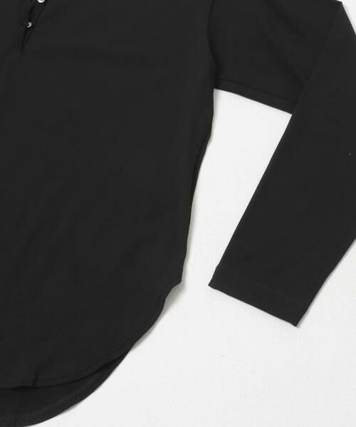 かぐれ / かぐれ Tシャツ | ヘンリーネックコットンカットソー | 詳細25