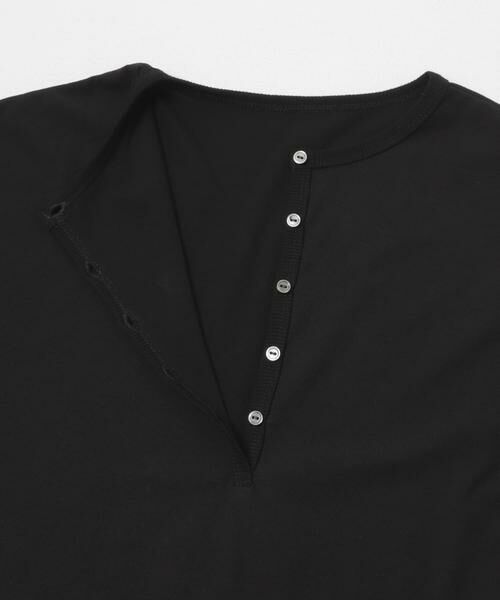かぐれ / かぐれ Tシャツ | ヘンリーネックコットンカットソー | 詳細24