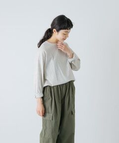 かぐれ / かぐれ Tシャツ | ナローボーダーロングカットソー