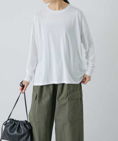かぐれ / かぐれ Tシャツ | ハイツイストコットン長袖Tシャツ | 詳細1
