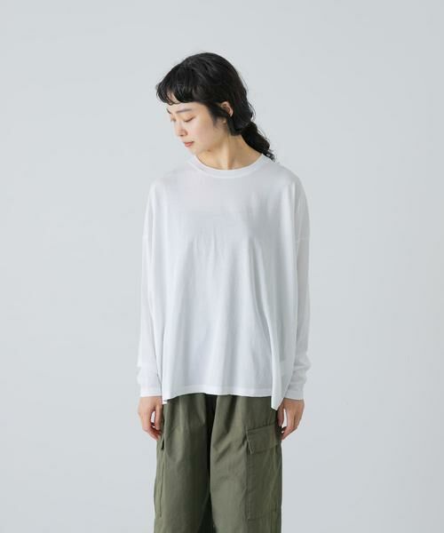 かぐれ / かぐれ Tシャツ | ハイツイストコットン長袖Tシャツ | 詳細8