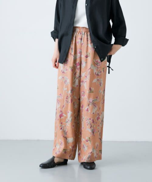 リネンプリントイージーパンツ （その他パンツ）｜＊＊かぐれ / かぐれ