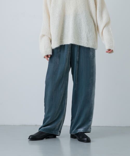 レーヨンシルクベルベットパンツ （その他パンツ）｜＊＊かぐれ
