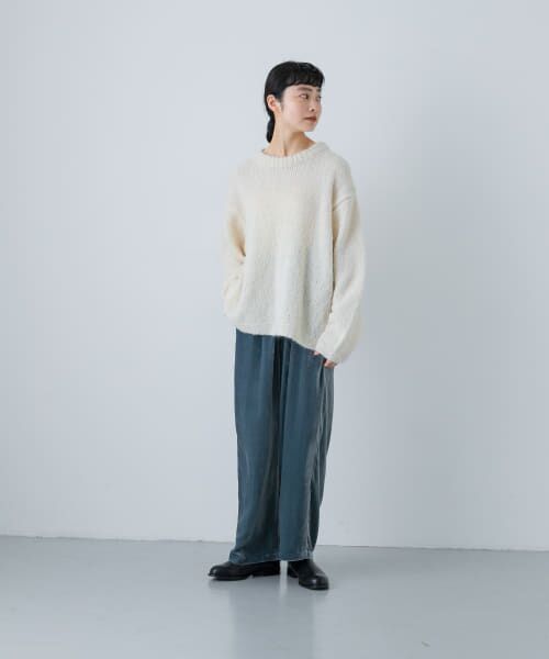 新品✨グレースコンチネンタル シルクベルベットパンツ かぐれ｜レーヨンシルクベルベットパンツ - かぐれ(カグレ