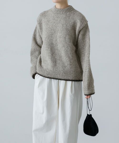 ペルーヘムステッチニット （ニット・セーター）｜＊＊かぐれ