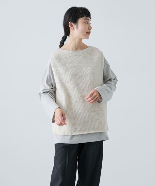 ボートネックロングカットソー （Tシャツ）｜＊＊かぐれ / か