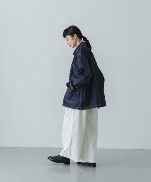 ユニセックス』デニムカバーオール （その他アウター）｜＊＊か