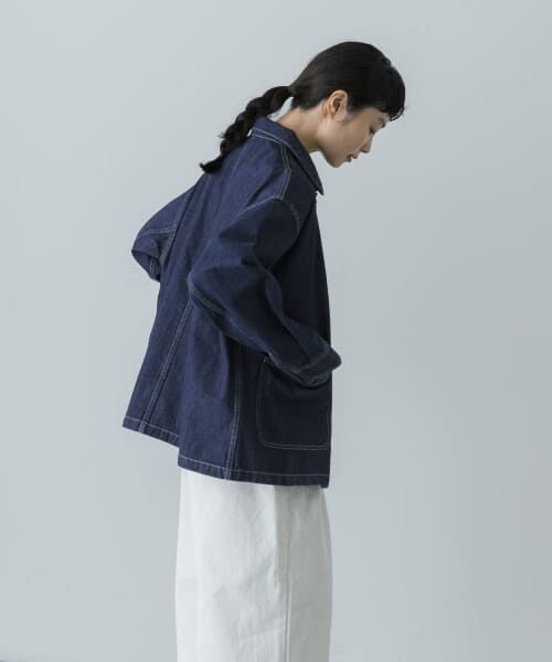 ユニセックス』デニムカバーオール （その他アウター）｜＊＊か