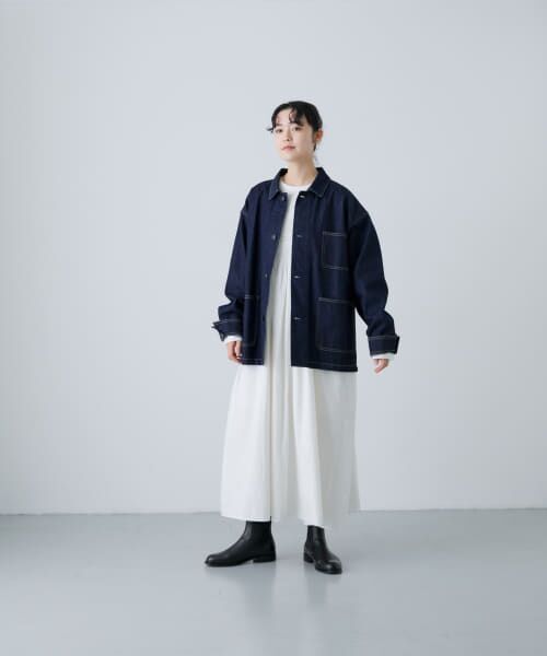 新品　かぐれ　『ユニセックス』デニムカバーオール　INDIGO ユニセックス』デニムカバーオール（カバーオール）｜かぐれ