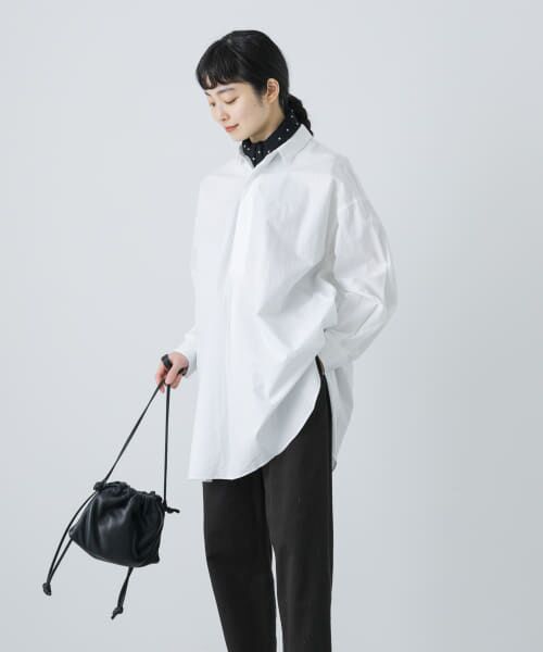 コットンワイドプルオーバーシャツ （シャツ・ブラウス