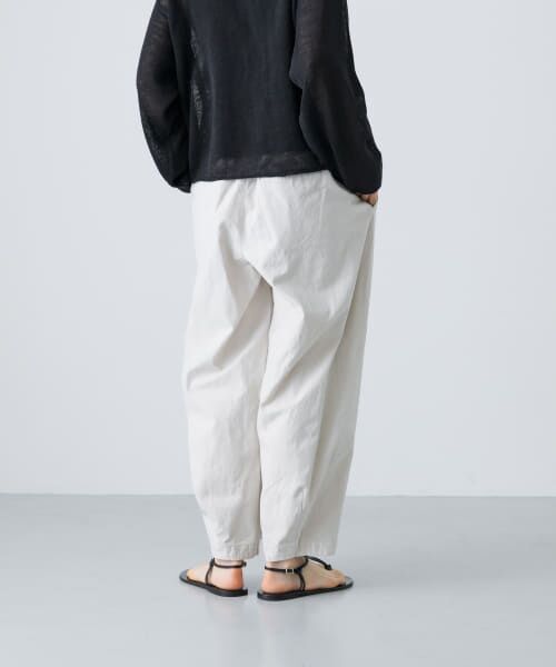 ゆうさま専用です＊かぐれ カラーコクーンパンツ グレージュ コクーン