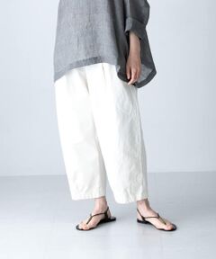 コットンクロップドパンツ