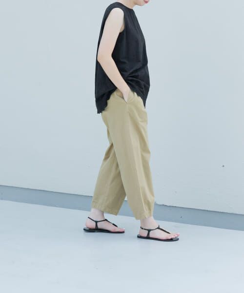 スイーツ好き 極美品✨kagure かぐれ❤️コットンクロップドパンツ 白 かぐれ パンツ コットンクロップドパンツ レディース : ZOZOTOWN