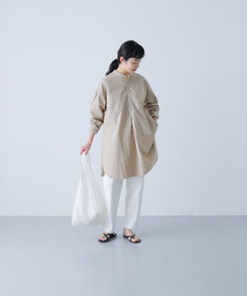 セール】 コットンシルクチュニックシャツ （シャツ・ブラウス