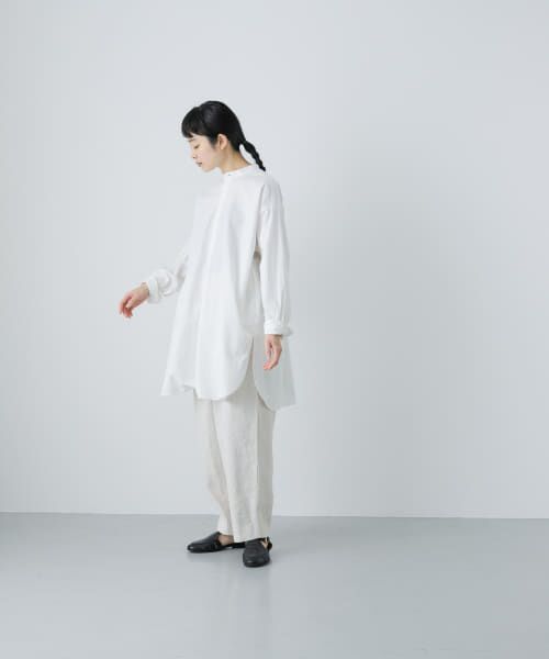 セール】 コットンシルクチュニックシャツ （シャツ・ブラウス