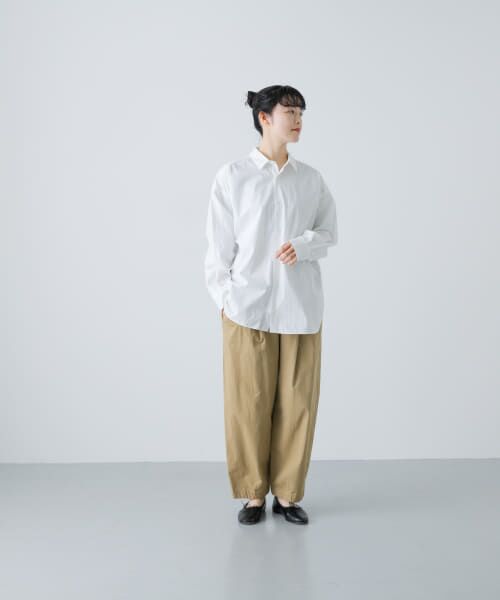 “かぐれ”コットンレギュラーシャツ・ブルー・未使用品 かぐれ”コットンレギュラーシャツ・ブルー・未使用品 2025年最新