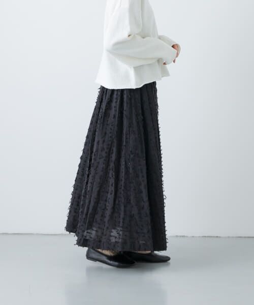 ☆新品未使用☆カットフリンジジャガードトップ・スカートセット♪ 予約販売】フリンジジャガードショートニット 全4色 | トップス