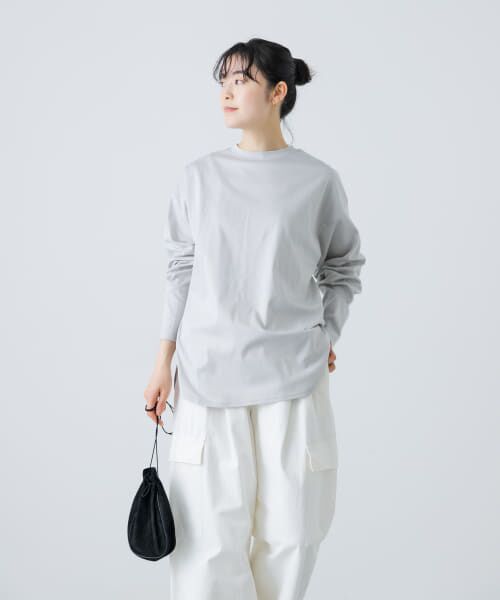 コットンクルーネックカットソー （Tシャツ）｜＊＊かぐれ / か
