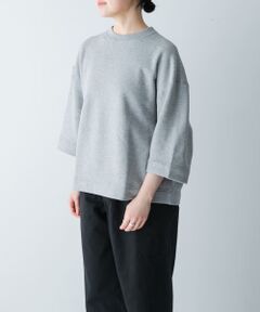 ワイドハーフスリーブスウェット