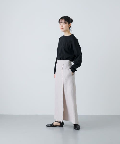 セール】 オーガニックコットンドロストカットソー （Tシャツ  