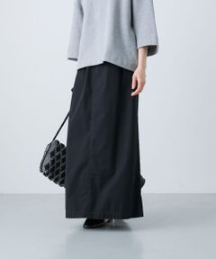 『2サイズ展開』コットンストレートスカート