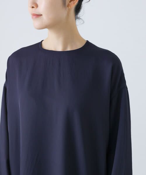 セール】 『2サイズ展開』アセテートワイドワンピース