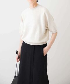 コットンリヨセル半袖スウェット