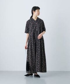 小花柄プリントワンピース